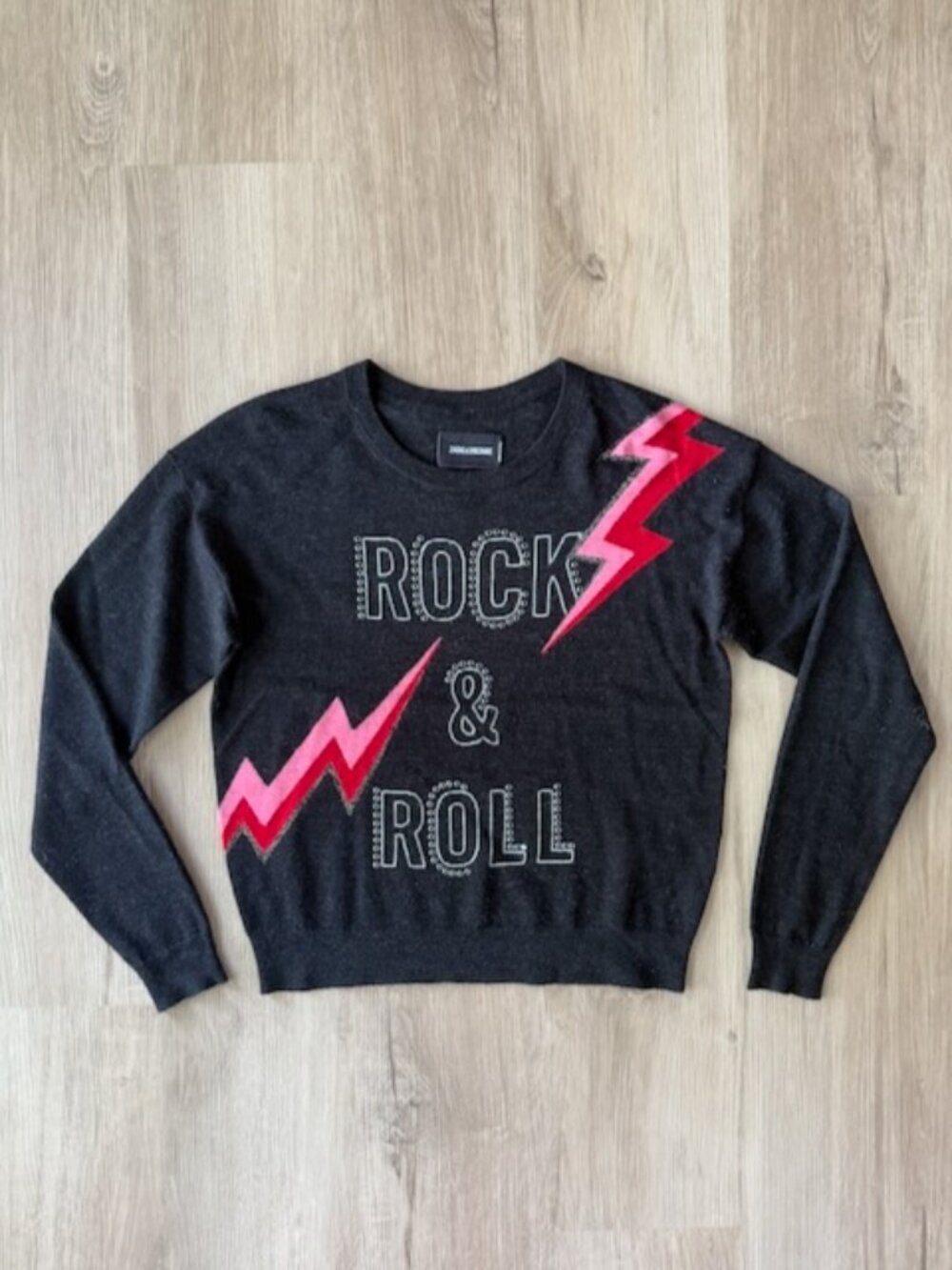 Zadig & Voltaire Kansas Rock & Roll Sweater XS